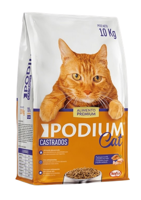 Podium gato castrado